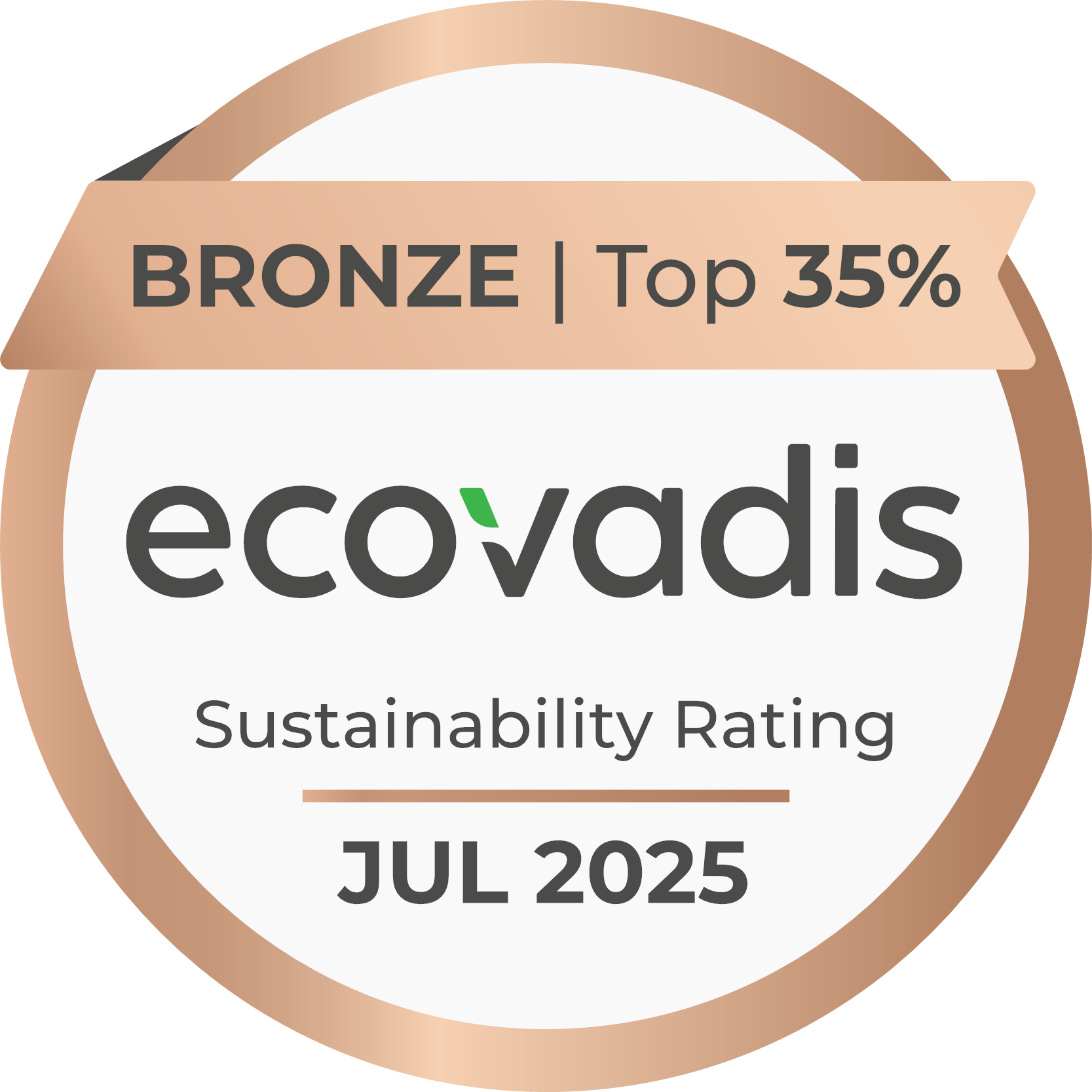 AE PARTNER SIA_EV_Recognition EcoVadis_2025